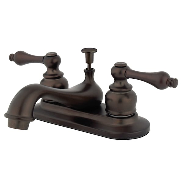 4" Centerset Bathroom Faucet, Oil Rubbed Bronze